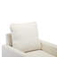 Fauteuil demi-tonneau pivotant l 32,48 po Willenzard-119783165