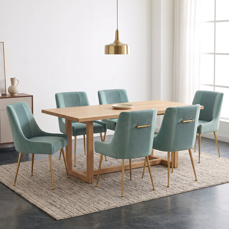 Chaise d'appoint Elian, Vert, 6