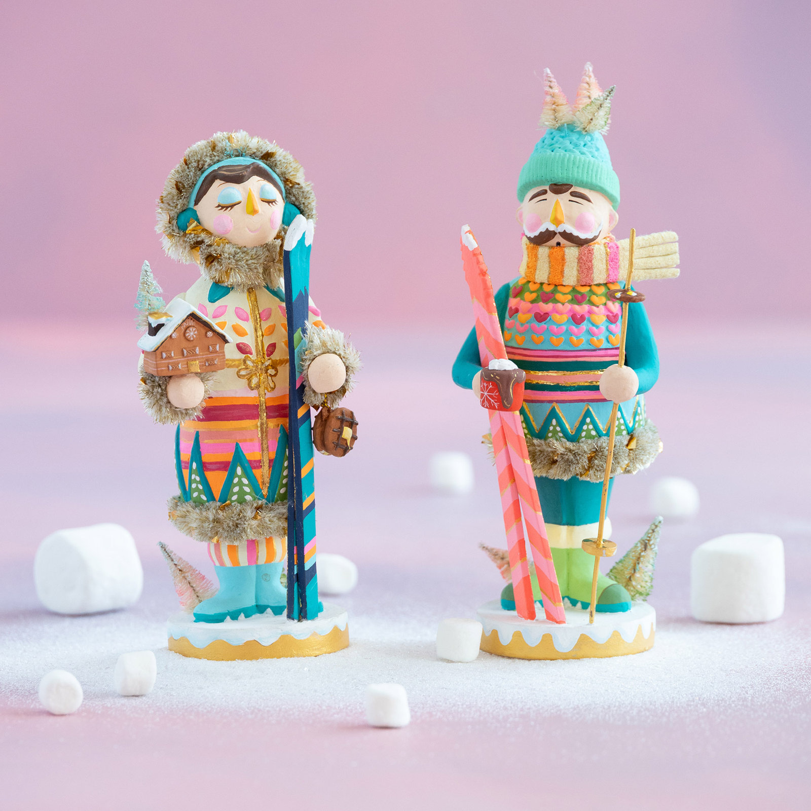 Beba Nutcracker Orn “Here We Come A Waffling”, Beba