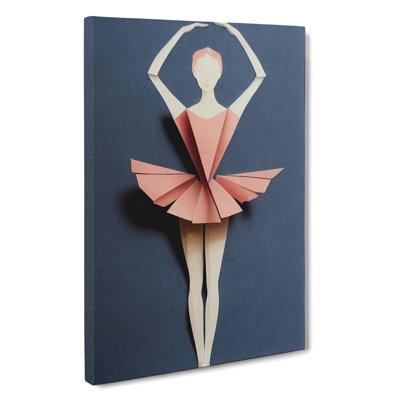 XV1022-3396X Paper Ballerina Dancer - Print