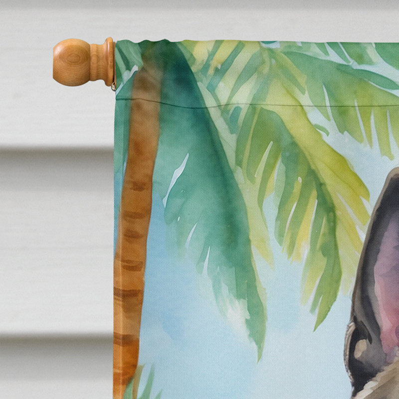Double Sided 40'' H x 28'' W Polyester Animal House Flag