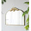 Miroir mural 39,5 "x 35" avec cadre en métal et miroir mural pour salon Bedrrom