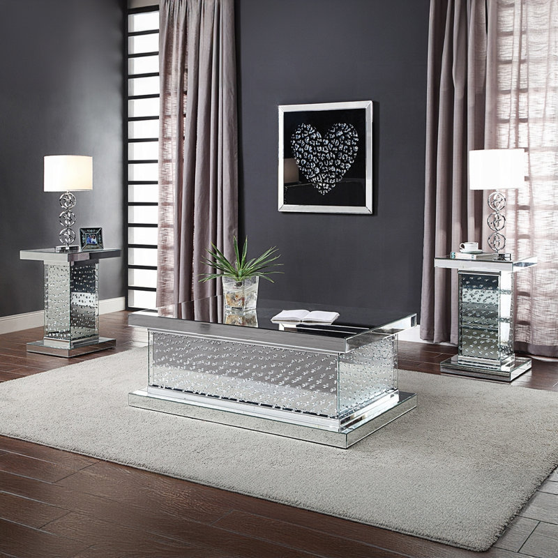 Choe Glass Top Single Coffee Table