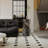 Square Faux Marble and Concrete End Table-183224222-183224223