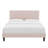 Modway Phillipa Performance Velvet Platform Bed-942005503-942005502