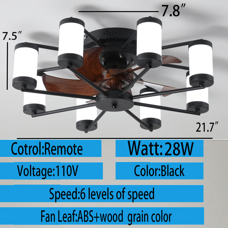 Ceiling Fan with LED Lights