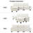 107.8" Upholstered L-Shaped Modular Sectional Sofa, 4-Seater Comfy Cloud Couch for Living Room-1522174017