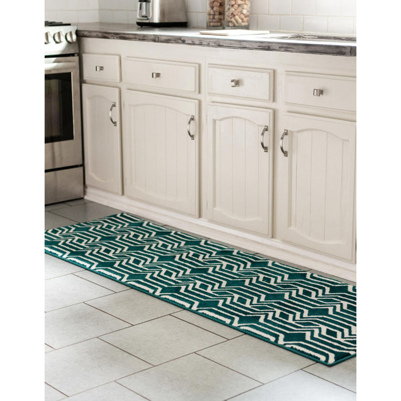 Tapis contemporain brun Bramore, Rectangle 5 pi 3 po x 8 pi