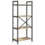 133.5cm H x 56cm W Steel Etagere Bookcase-1196406903
