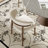 Stone Round Powley With 4/6 Premium Solid Wood Leather Upholstered Dining Chairs For Kitchen/Dining Room-1663682359-1663007667-1663682358