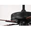 Alistair Matte Black Lighted Ceiling Fan Wooden  5-Blade With Remote