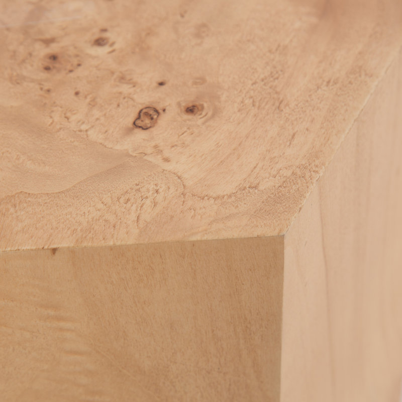 Table d'appoint Hexagon Burlwood