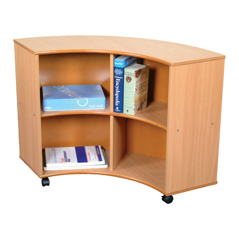70cm H x 71cm W Corner Bookcase