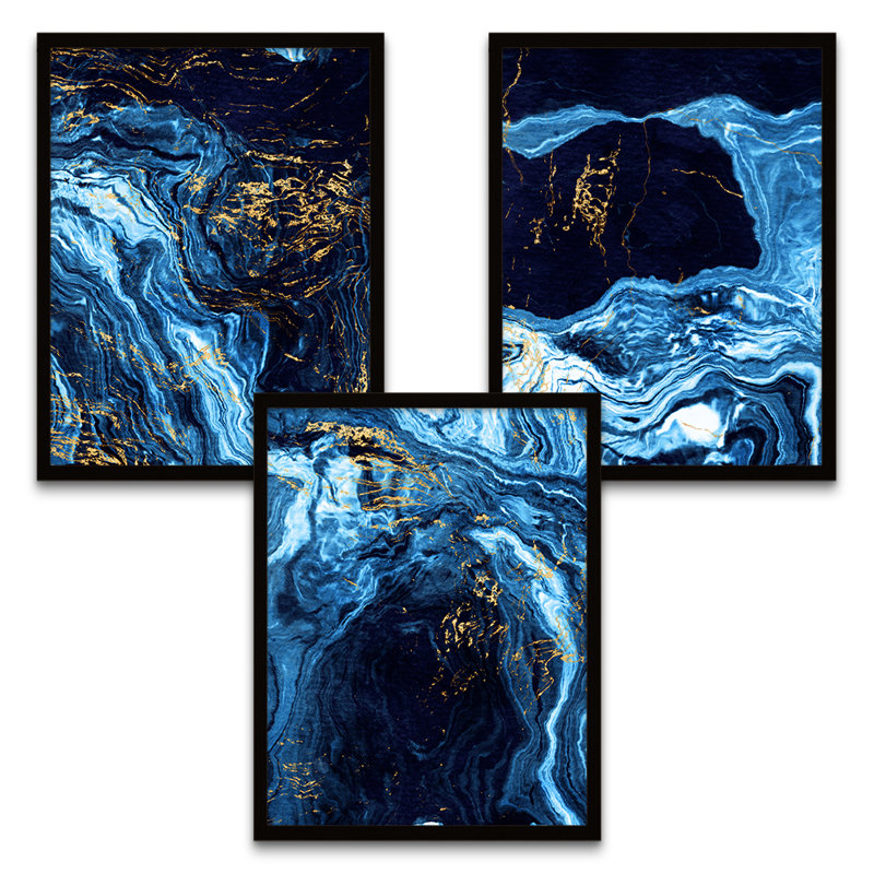 Marble Precious - 3 Piece Print Set
