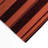 HorizontalStripes Brown Indoor and Outdoor Area Rug-610752519