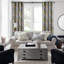 Rideaux décoratifs avec œillets décoratifs de style champêtre français pour fenêtre de salon-1003655070