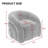 Aunna Upholstered Swivel Barrel Chair-753683426