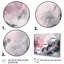«Evolving In Pink Grey», reproduction sur toile géométrique abstraite-88517962-88517955