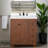  Depos 30 Inch Bathroom Vanity with Sink, Walnut – 100% Premium Solid Wood Vanity Cabinet – 1.5" Thick Quartz Countertop – Water-Resistant Finish – Fully Assembled-2042324643-2042324649
