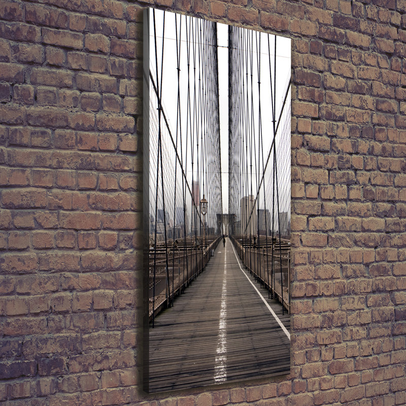 Brooklyn Bridge - Wrapped Canvas Print