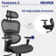 Chaise de bureau ergonomique Nouhaus Ergo3D-55645793