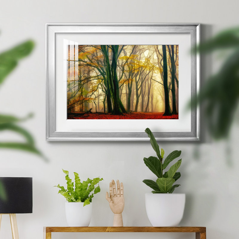 In Love with Fall - Photographie avec cadre, H 18,5 po x l 24,5 po x P 1,5 po, Cadre argenté