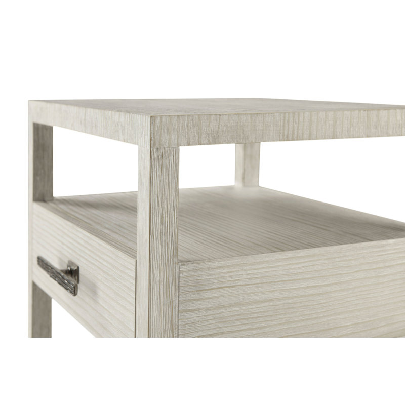 Breeze 1 - Drawer Solid Wood Nightstand