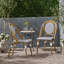 Ensemble de chaises bistro d'extérieur en rotin et aluminium pour terrasse avec structure résistante à la rouille et conception tissée durable-308527681
