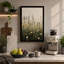 Misty Wildflower Field Botanical - Wrapped Canvas-42037344-42037371