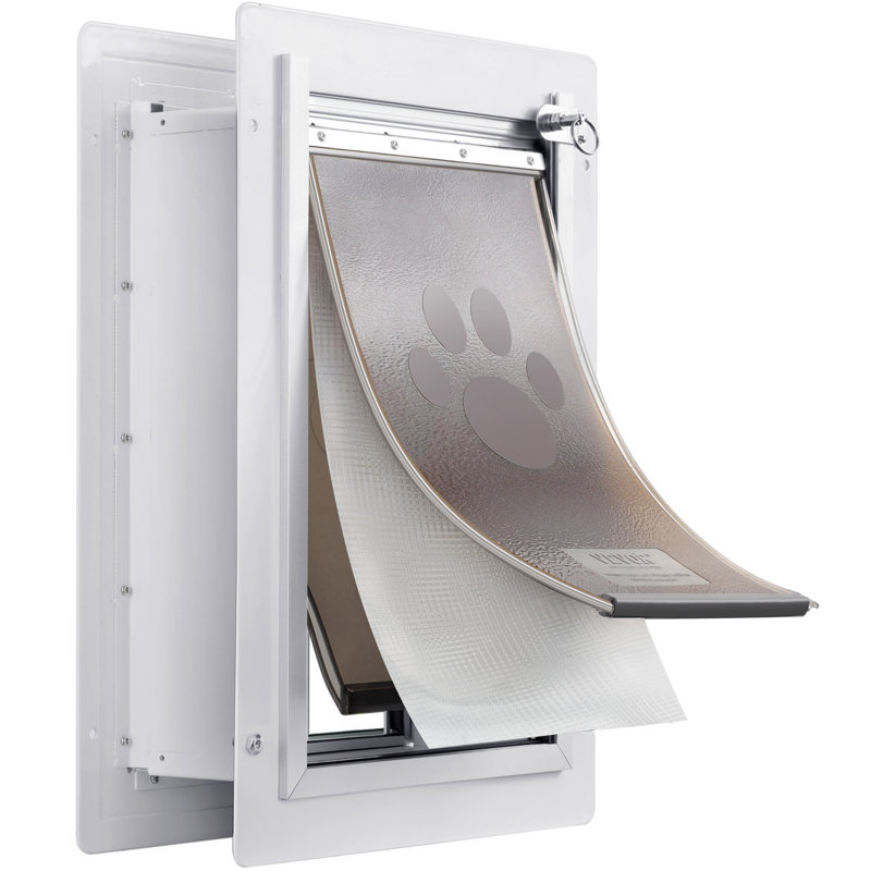 Iron Pet Door, 43.5cm H x 31.1cm W x 13.5cm D