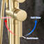 Floor Tub Spout with Diverter-92178432