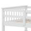 Lit superposé simple au-dessus de simple avec garde-corps et rangement Stairway-502986268