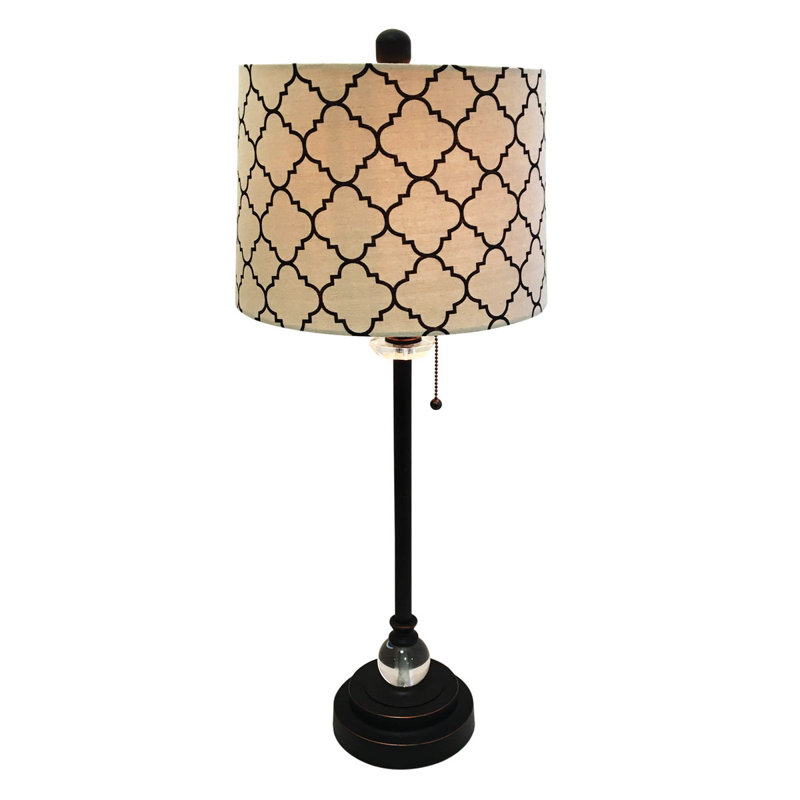 Michaelson Table Lamp, Bronze/Light Brown