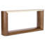 Eleana 74'' W Marble Console Table