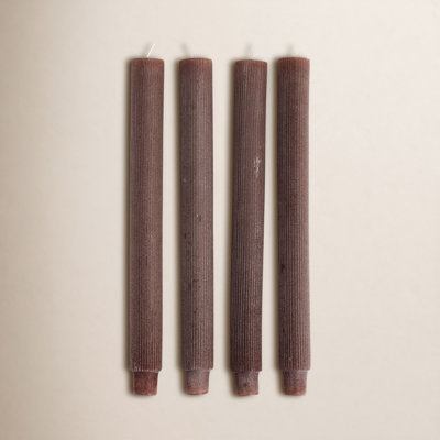 Caridad Unscented Taper Candle Set