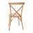 Arquit Stackable Cross-Back Wooden Bistro Chair-125313782-125324606