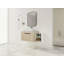 42 " Modern Design Float Bathroom Vanity With Ceramic Art Sink,  Flat Stone Slab And Small Storage Shelves,  Soft Closed Door,KD-Package-1390861624