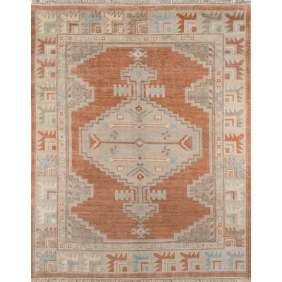 Hand Knotted Wool Oriental Indoor Rug
