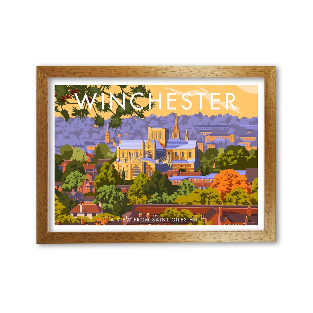 Grafikdruck Winchester von Stephen Millership