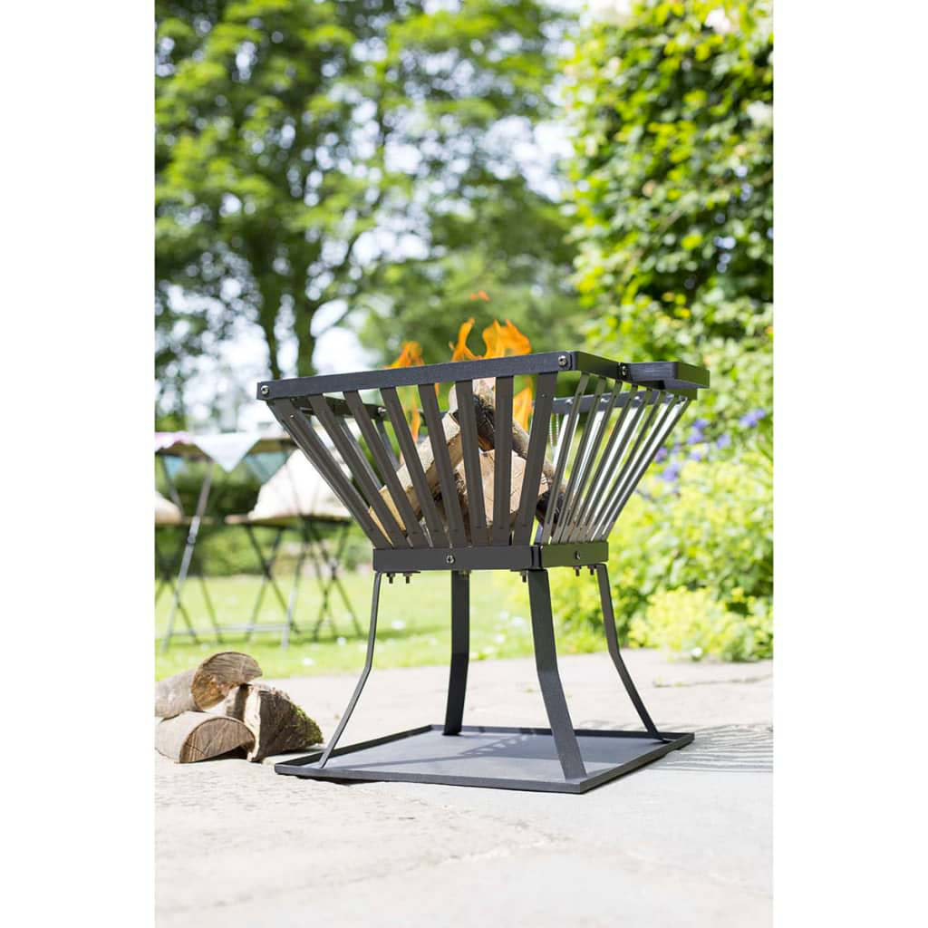 Laya 45Cm H x 39Cm W Steel Wood Burning Outdoor Fire Pit
