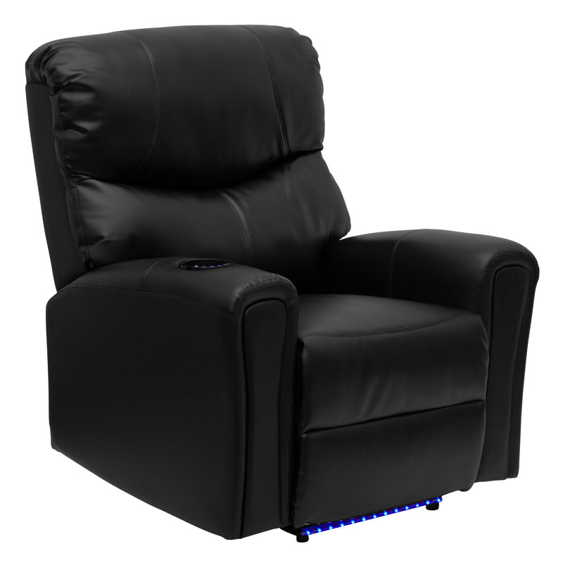 Faux Leather Massage Chair, Black