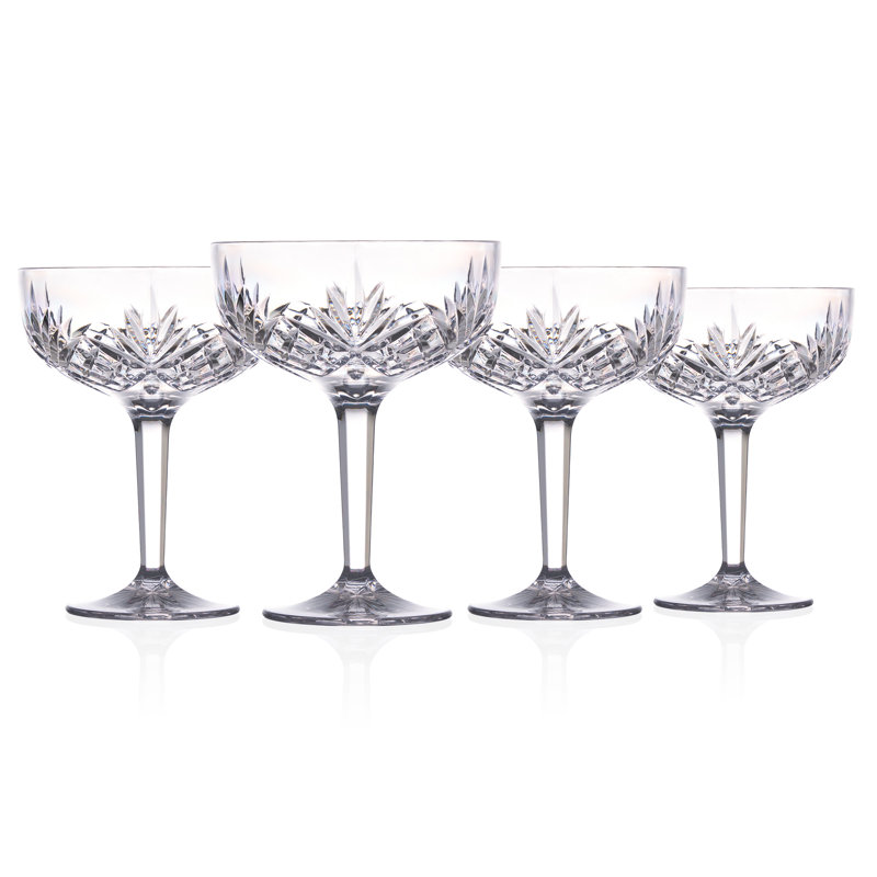 Coupe Dublin en acrylique, Transparent