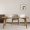 Minodor Rectangular with Solid Wood Base Dining Table