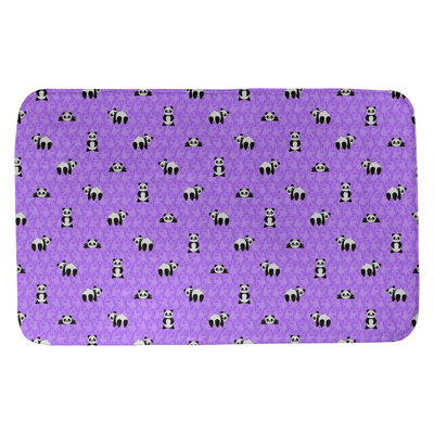 Tapis de salle de bain panda Avicia