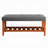 ACME Charla Bench, Gray & Oak-2028736824-2143884491