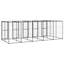 Lisbon Metal Kennel With Door-1151479292-1105326237