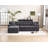 Chenille Fabric Modual combined sofa-1332505969