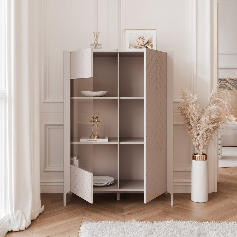 Rectangle Accent Cabinet, Cashmere