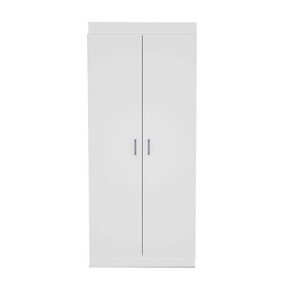 Garde-manger à double porte, cinq tablettes