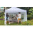 10x20 Pop Up Canopy with 6 Sidewalls, Conical Canopy Tent 10×20 with 3 Adjustable Height Waterproof, UV-Resistant with Carry Bag, Stakes, Ropes for Parties, Commercial, Grey(Frame Upgraded)-114248025